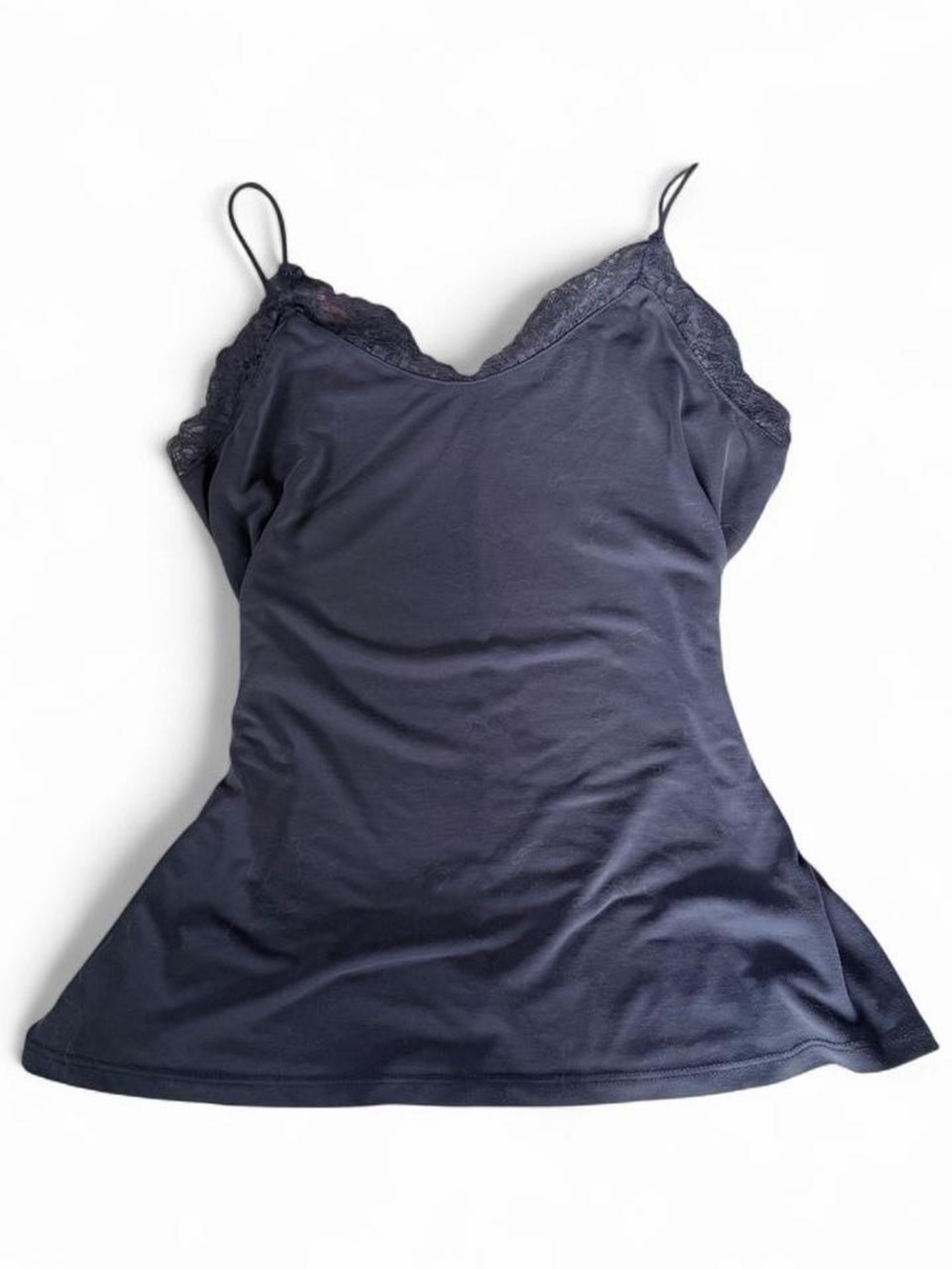 Maurices Black Lace-Trim Camisole